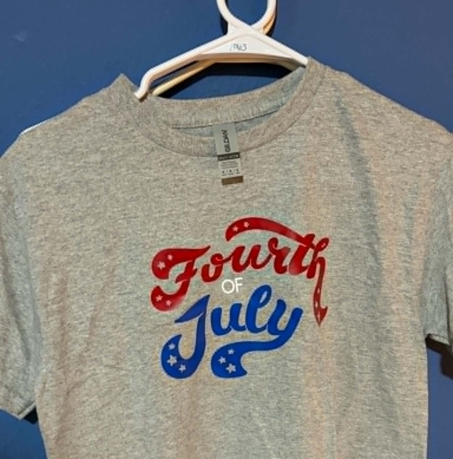 4th of July Child's tee