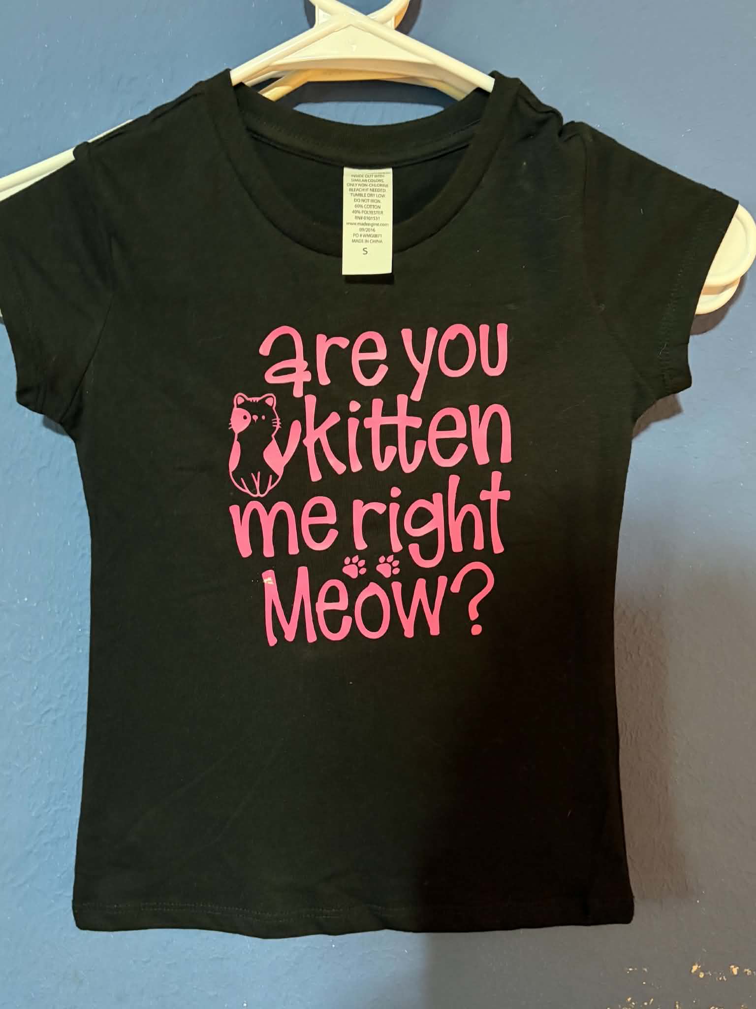 Are You Kitten Me Child's Tee